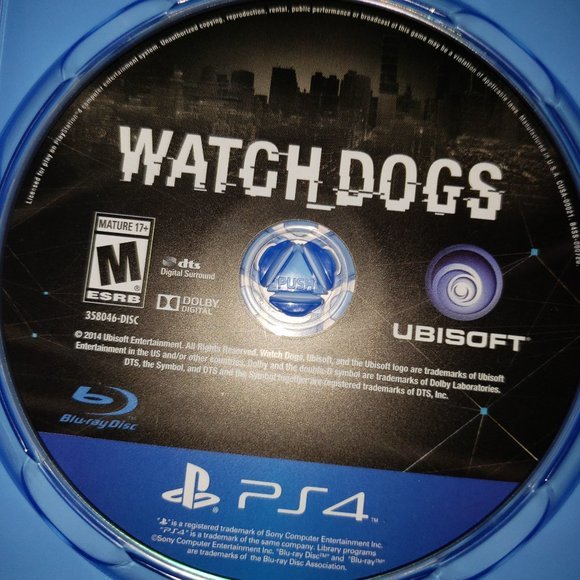 PS4 Watch Dogs 1 - Pre-Owned - Picture 3 of 4